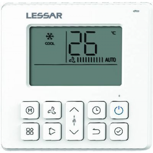 LESSAR LS-HE18BCWE2/LU-HE18UWE2/LZ-B4CUB Инверторный компактный кассетная сплит-система ECO ENERGY