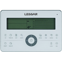 LESSAR LZ-UPW7 сенсорный Пульт управления